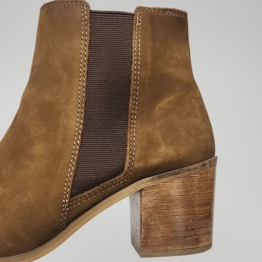 Dune London Pora Ankle Boots Brown Fuede 2.5